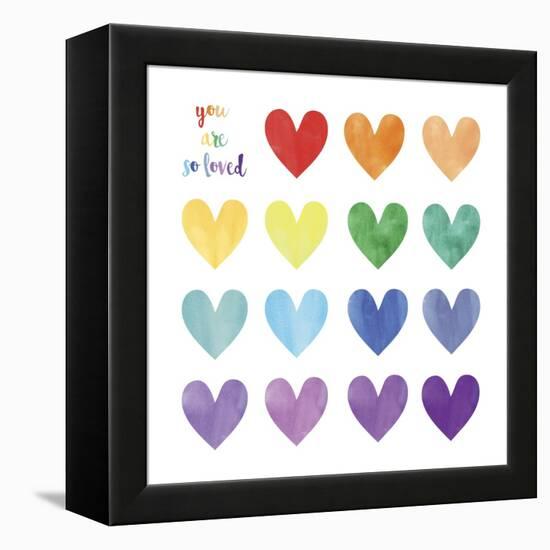 WC Hearts-Erin Clark-Framed Premier Image Canvas