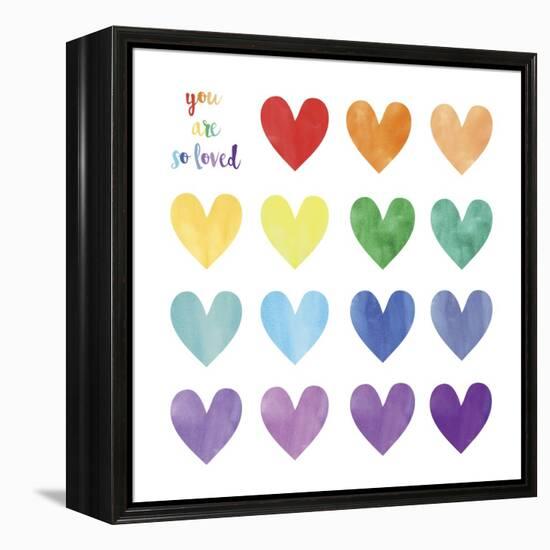 WC Hearts-Erin Clark-Framed Premier Image Canvas