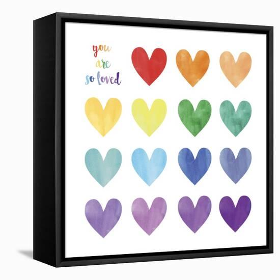 WC Hearts-Erin Clark-Framed Premier Image Canvas