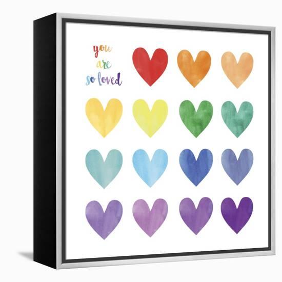 WC Hearts-Erin Clark-Framed Premier Image Canvas