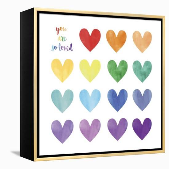 WC Hearts-Erin Clark-Framed Premier Image Canvas