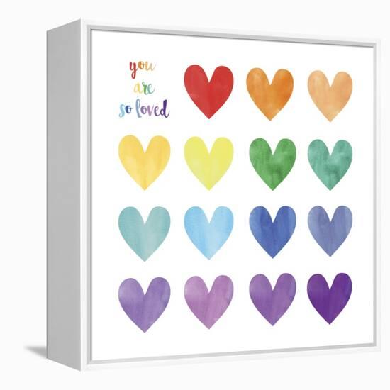 WC Hearts-Erin Clark-Framed Premier Image Canvas