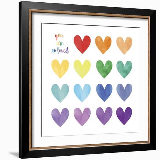 WC Hearts-Erin Clark-Framed Premium Giclee Print