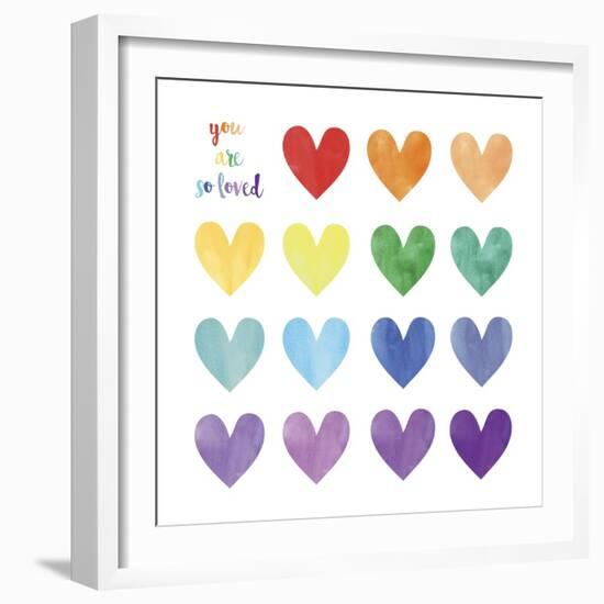 WC Hearts-Erin Clark-Framed Premium Giclee Print