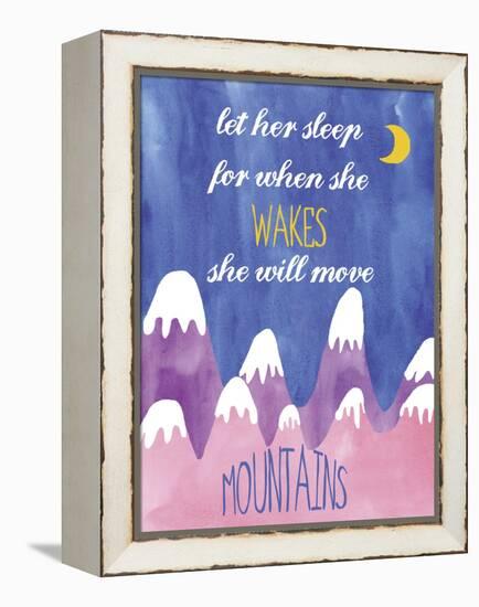 WC Sleep-Erin Clark-Framed Premier Image Canvas