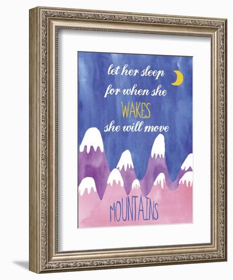 WC Sleep-Erin Clark-Framed Giclee Print