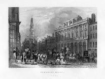 Cheapside and Bow Church, London, 19th Century-WE Albutt-Premier Image Canvas