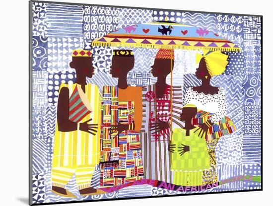 We are African People-Varnette Honeywood-Mounted Art Print