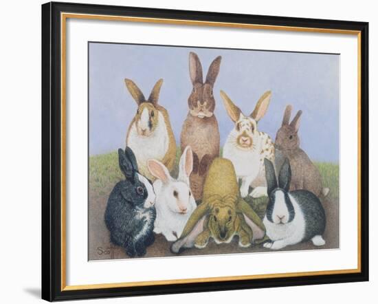 We are All Ears-Pat Scott-Framed Giclee Print