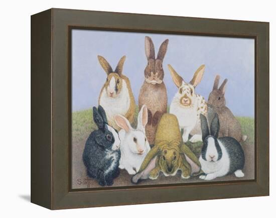 We are All Ears-Pat Scott-Framed Premier Image Canvas