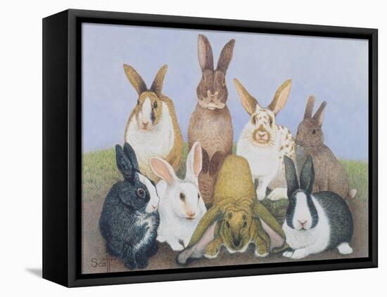 We are All Ears-Pat Scott-Framed Premier Image Canvas