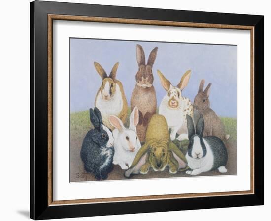 We are All Ears-Pat Scott-Framed Giclee Print