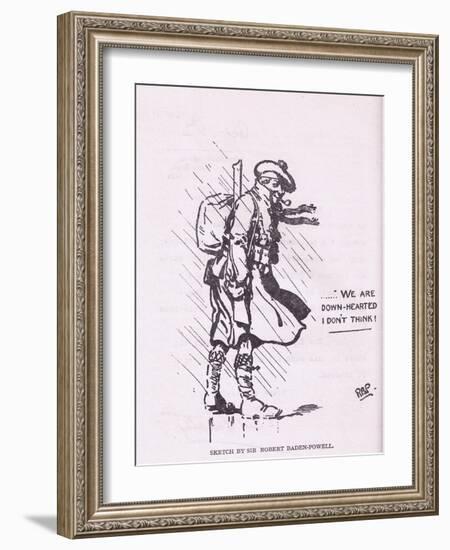 We are Down-Hearted I Don't Think!-Cyrus Cuneo-Framed Giclee Print