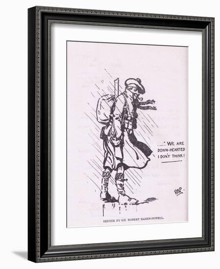 We are Down-Hearted I Don't Think!-Cyrus Cuneo-Framed Giclee Print