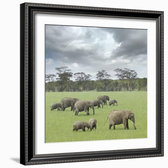 We Are Family 2-Ben Heine-Framed Photographic Print