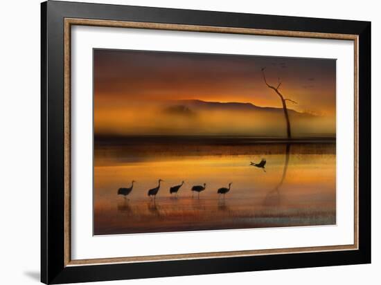 We Are Here Waiting For You-Shenshen Dou-Framed Giclee Print
