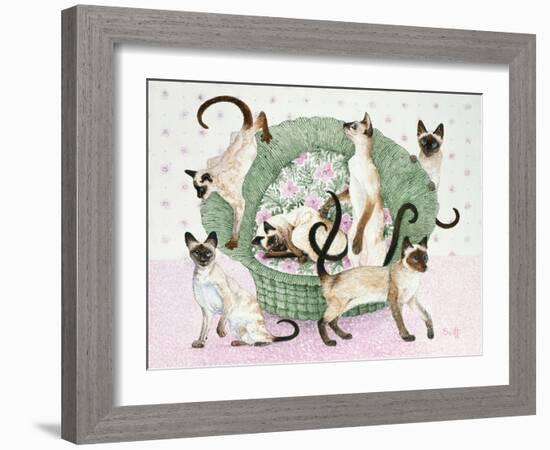 We are Siamese If You Please-Pat Scott-Framed Giclee Print