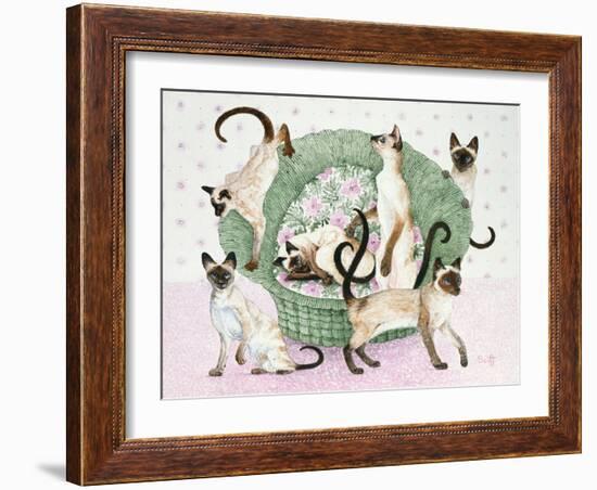 We are Siamese If You Please-Pat Scott-Framed Giclee Print