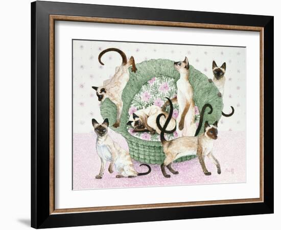 We are Siamese If You Please-Pat Scott-Framed Giclee Print