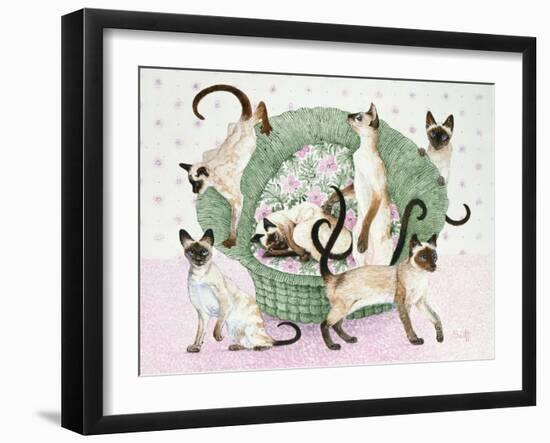 We are Siamese If You Please-Pat Scott-Framed Giclee Print