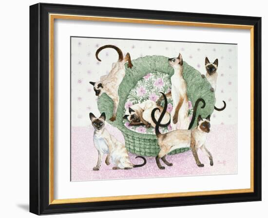 We are Siamese If You Please-Pat Scott-Framed Giclee Print