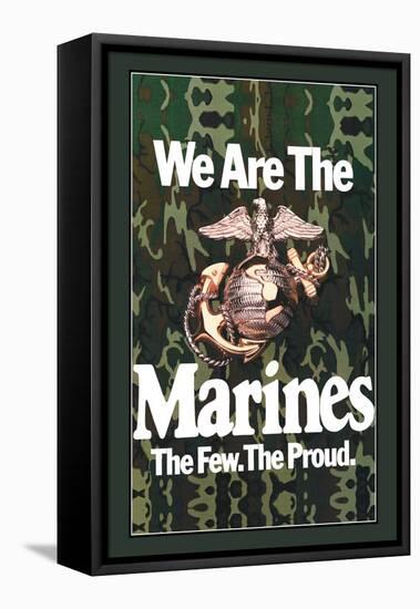 We Are the Marines-null-Framed Stretched Canvas