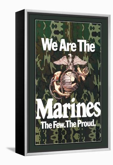 We Are the Marines-null-Framed Stretched Canvas