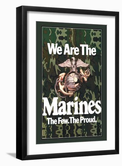 We Are the Marines-null-Framed Art Print