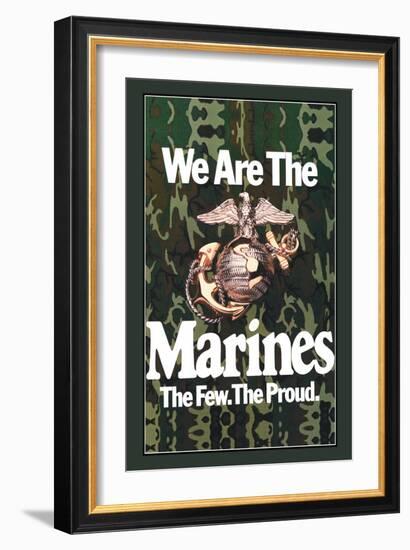 We Are the Marines-null-Framed Art Print