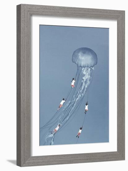 We came home smiling-Maarten Leon-Framed Giclee Print