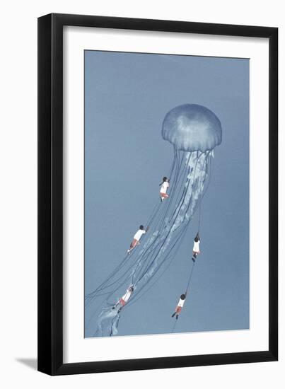 We came home smiling-Maarten Leon-Framed Giclee Print