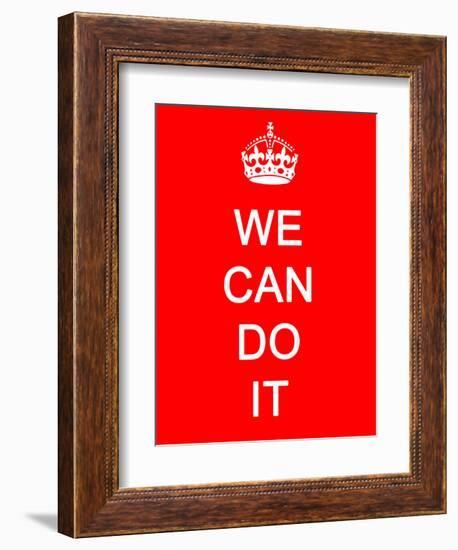 We Can Do It-null-Framed Art Print