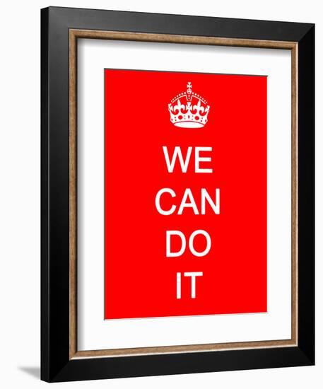 We Can Do It-null-Framed Art Print