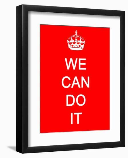 We Can Do It-null-Framed Art Print