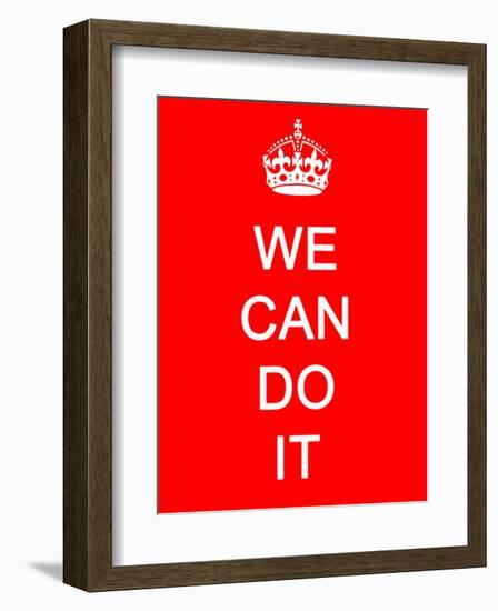 We Can Do It-null-Framed Art Print