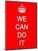 We Can Do It-null-Mounted Art Print