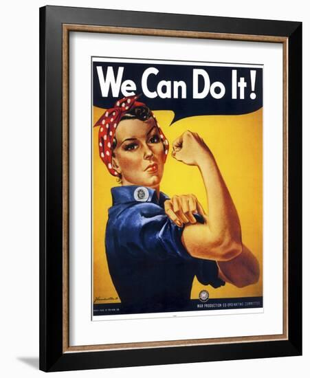 We Can Do It-null-Framed Giclee Print