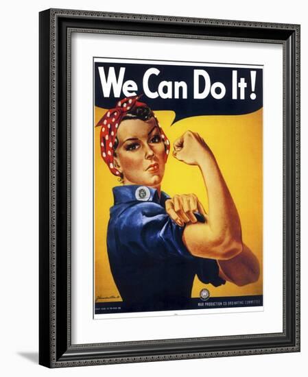 We Can Do It-null-Framed Giclee Print