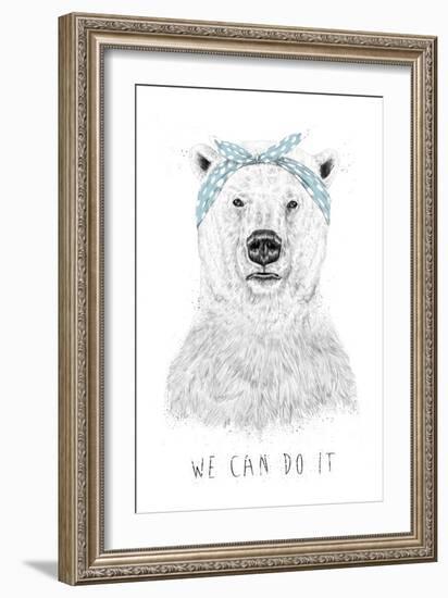 We Can Do It-Balazs Solti-Framed Giclee Print