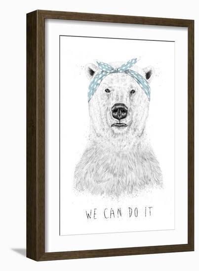 We Can Do It-Balazs Solti-Framed Giclee Print