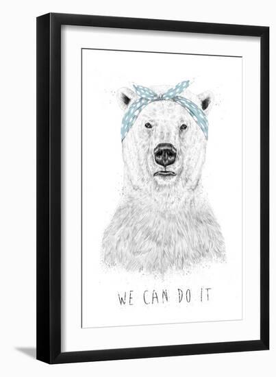 We Can Do It-Balazs Solti-Framed Giclee Print