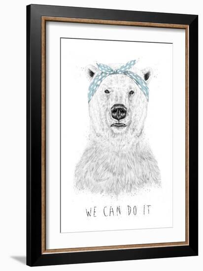 We Can Do It-Balazs Solti-Framed Giclee Print