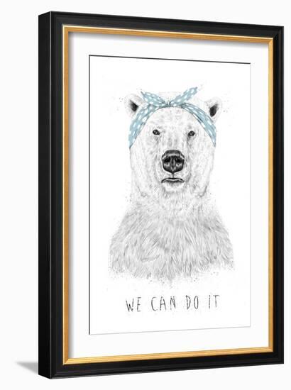 We Can Do It-Balazs Solti-Framed Giclee Print