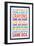 We Can Learn a lot From a Box of Crayons-null-Framed Premium Giclee Print