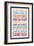 We Can Learn a lot From a Box of Crayons-null-Framed Premium Giclee Print