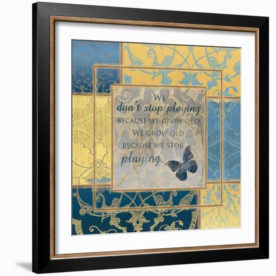 We Don't Stop Playing-Piper Ballantyne-Framed Art Print