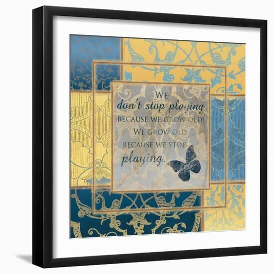 We Don't Stop Playing-Piper Ballantyne-Framed Art Print