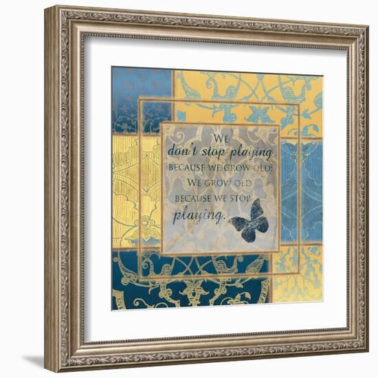 We Don't Stop Playing-Piper Ballantyne-Framed Art Print