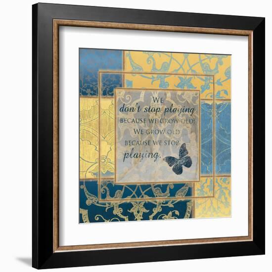 We Don't Stop Playing-Piper Ballantyne-Framed Art Print