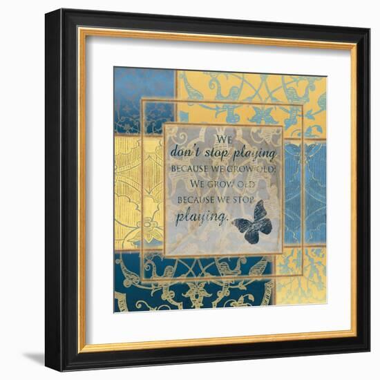 We Don't Stop Playing-Piper Ballantyne-Framed Art Print